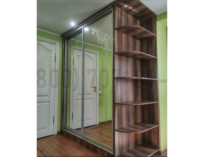 Шкаф с пескоструйным рисунком в Королёве